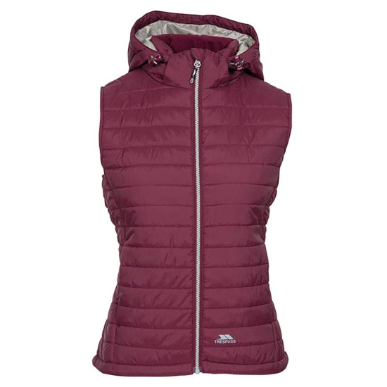Trespass Γυναικείο αμάνικο μπουφάν Aretha Hooded Padded Gilet
